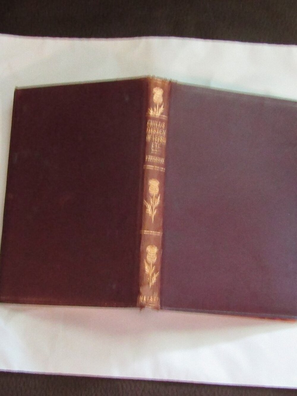Antique Robert Louis Stevenson c1920 CHILD'S GARDEN OF VERSES Mary Hallock WIND